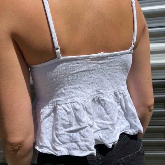 LA Hearts XS Adjustable strap crop tank top - Picture 2 of 2